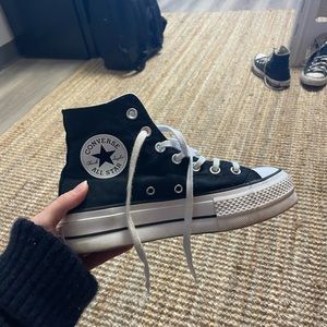 Converse Chuck Taylor All star lift platform canvas sneaker